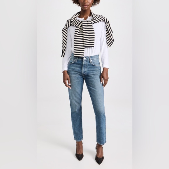 Citizens Of Humanity Denim - Citizens Of Humanity Charlotte Light Blue Straight Jeans